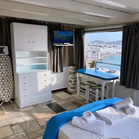 Mikele Mykonos Sea View -thea- Hébergement de vacances *